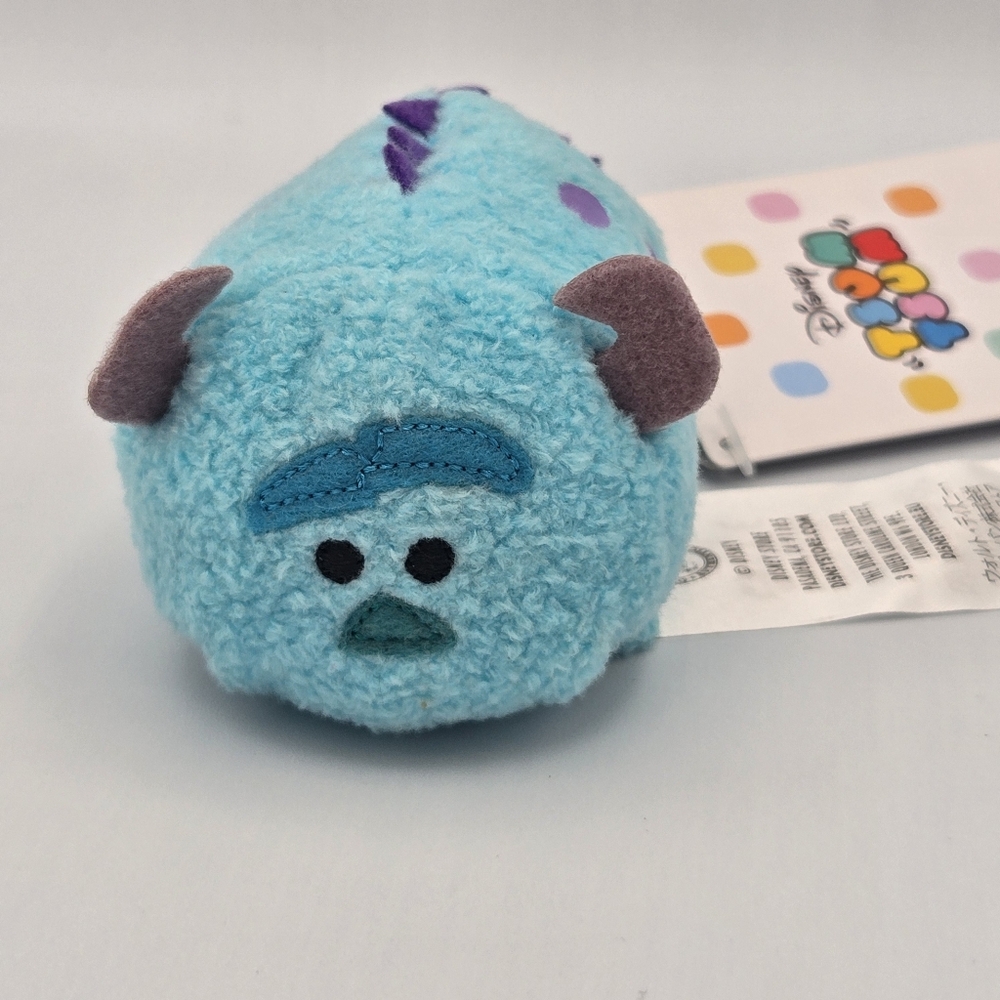 Disney Monsters Inc Tsum Tsum Plush Sulley Sullivan Mini 3.5” Pixar NWT
